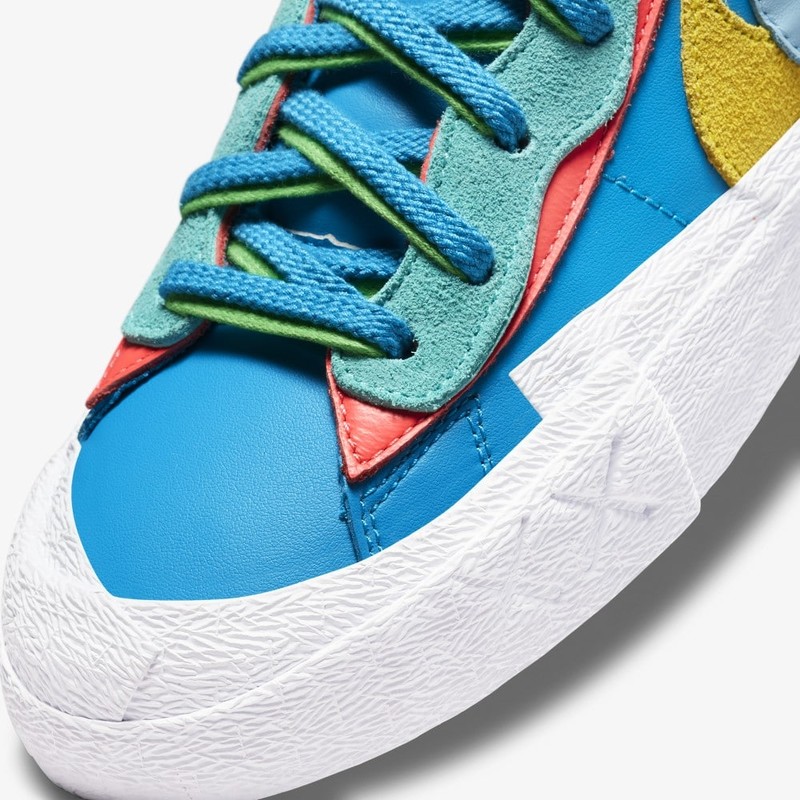 Kaws x Sacai x Nike Blazer Low Neptune Blue | DM7901-400 | Grailify